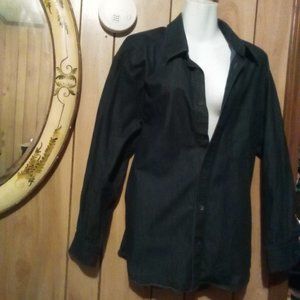 ermenegildo zegna button denim shirt#measurements in pictures